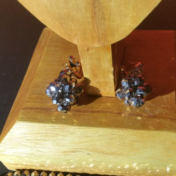 Handmade Hand strung 3 Piece Statement Set GREY - Picture 4 of 8